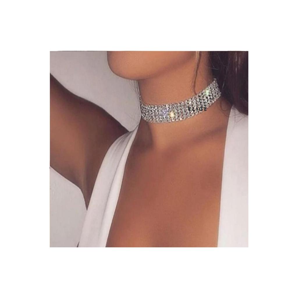 Ожерелье-чокер Row Stone - 6 рядов