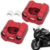 Motorcycle Handlebar Risers Aluminum Alloy 2pcs Handlebar Clamp Adapter Motorcycle 22mm Handlebar Risers Handlebar Mount Clamp
