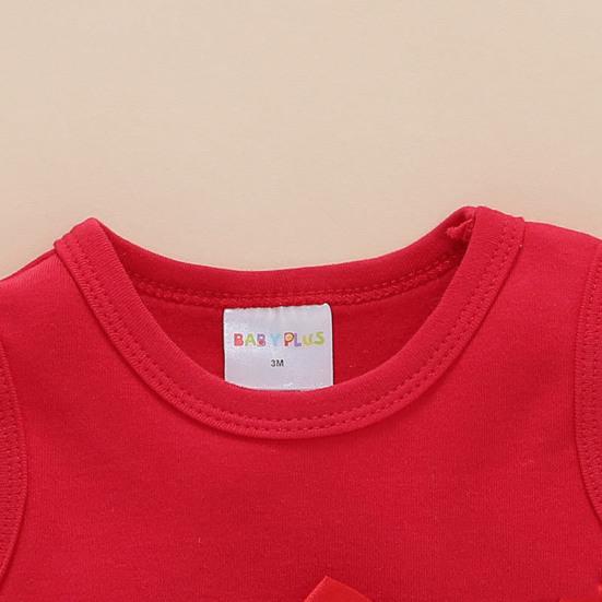 Girl Dress Lovely Net Yarn Splicing O-neck Baby One-piece Romper Mesh Dress for Party