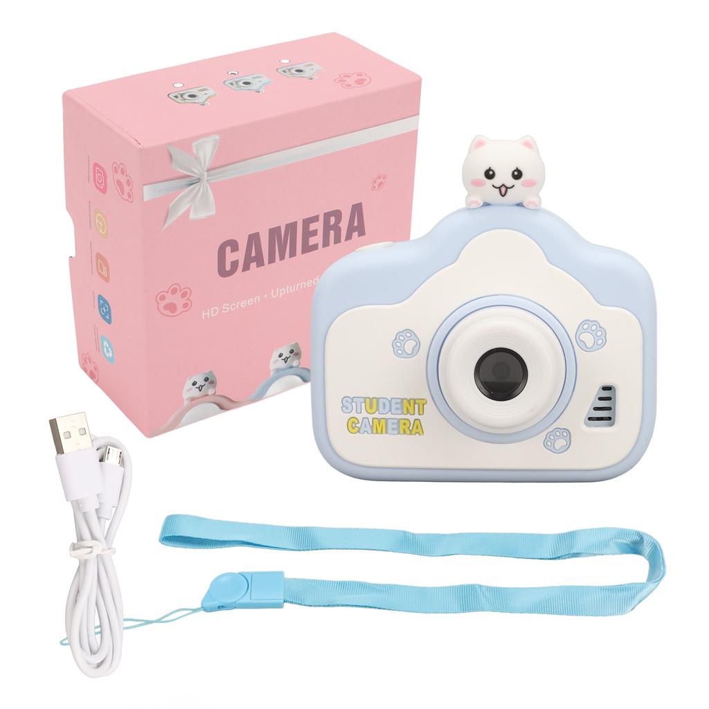 Kids Camera Multi Mode Filter USB Charging Cute Cartoon Mini Children Digital Camera with Lanyard