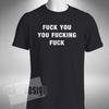 Fu*k You You Fu*king Fu*k T-Shirt Girl With The Dragon Tattoo Small To 5XL