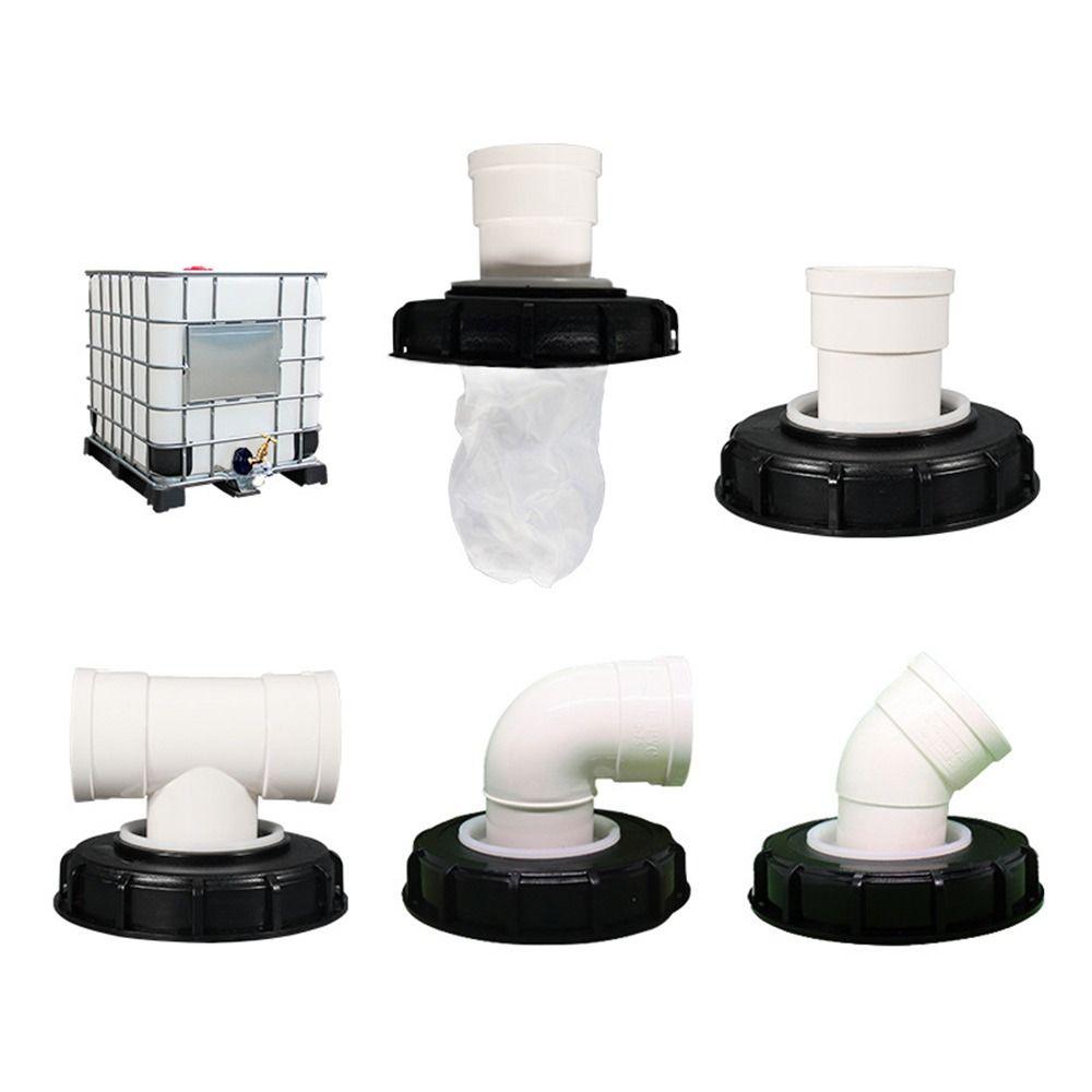 T-shaped/Straight Head/Elbow/Vertical IBC Ton Drum Fittings Plastic Cap