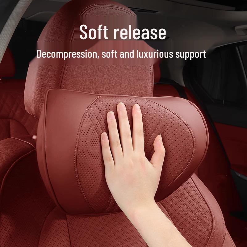 BMW Headrest & Lumbar Support: 5 & 7 Series Neck Pillow and Waist Pad