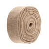 10 м Тканая Деревенская Мешковина Джут Мешковина Ткань Лента Дорожка на Стол Свадебный Декор