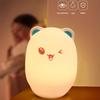 Night Light Touch Control Adjustable Brightness Soft Glow Adorable Cartoon Shaped Desk Lamp Bedside Mood Light