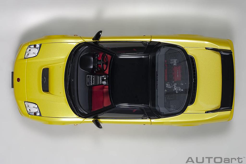 AUTOart Honda Indy Yellow Pearl Готовый продукт 73214 1/18 NSX-R (NA2)