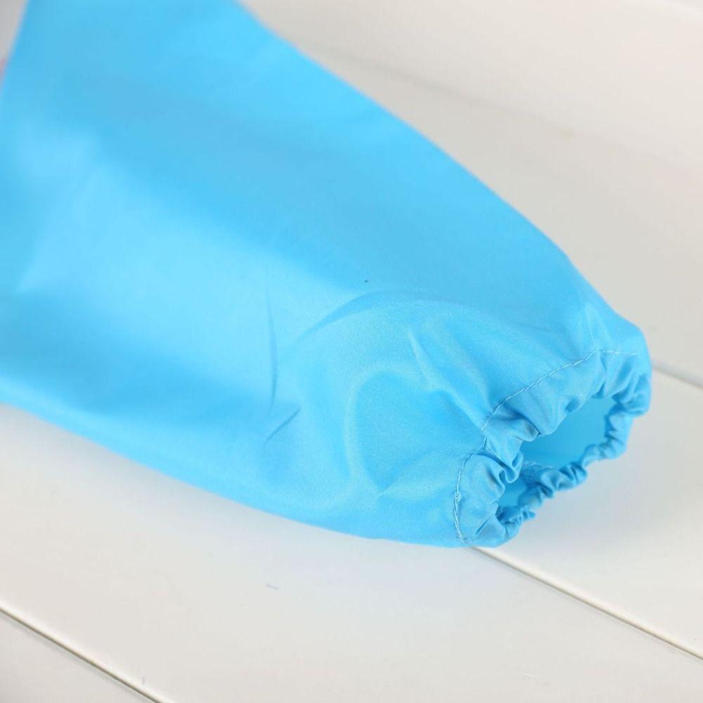 Cartoon Pattern 0-3 Years Baby Anti-dirty Bib PEVA Dirt Proof Feeding Burp Cloths Baby Eating