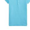 Футболка Polo Ralph Lauren SS24 Однотонная Вышивка Логотипа Повседневная С Коротким Рукавом Детские Топы Бирюзовый CWPOKNIG8020161-400
