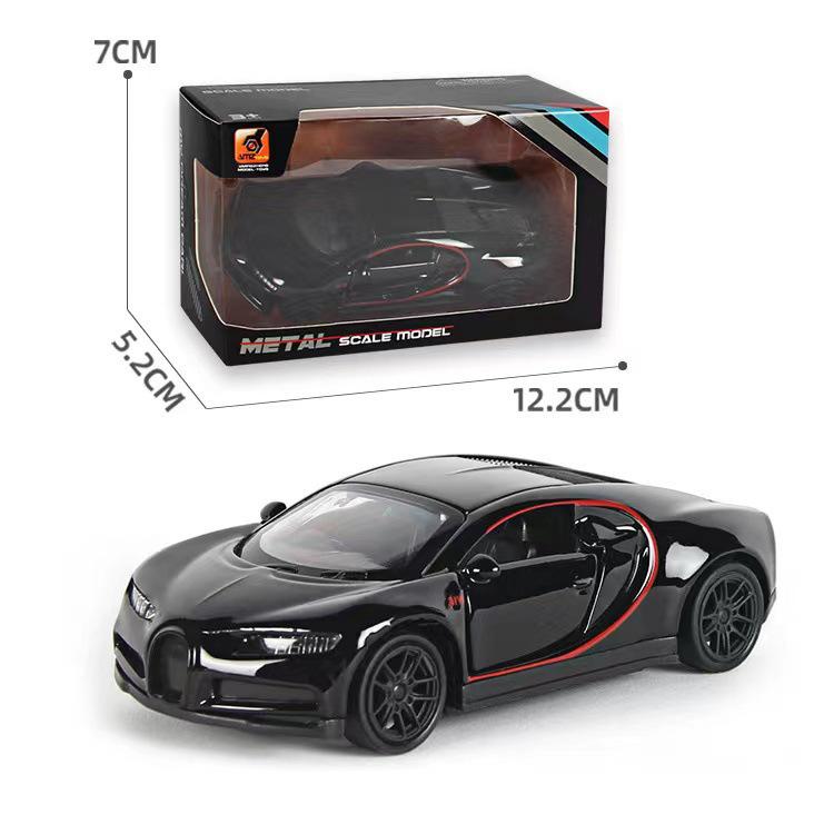 1:43 Сплавной Спортивный Автомобиль с Инерционным Механизмом Игрушка Фигурка для Детей - Приз из Автомата с Когтем Гашапон.
