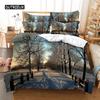 Snow Scene Bedding Set Duvet Cover Set 3d Bedding Digital Printing Bed Linen Queen Size Bedding Set Fashion Design