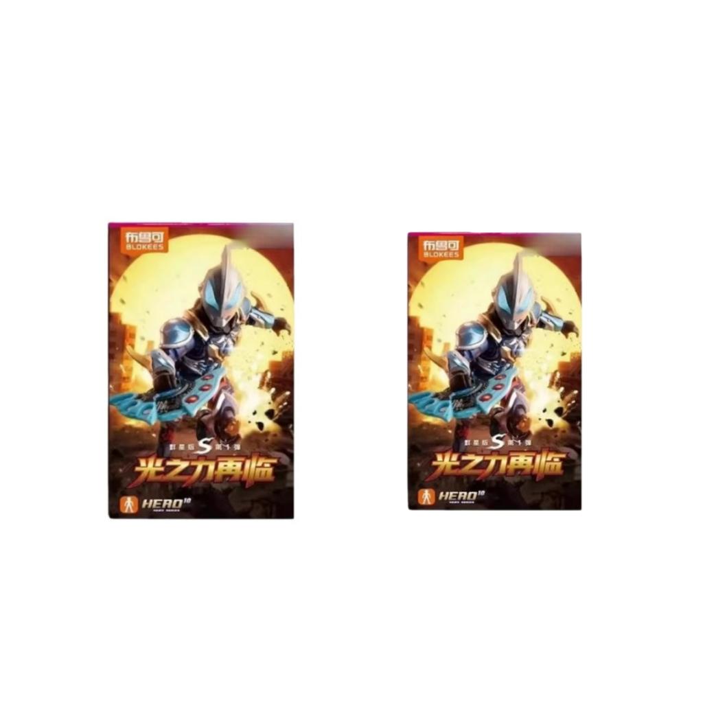 Конструктор Blokees Ultraman Звездная Версия S Волна 1 Оригинальный Геед Тига Собранная Фигурка-Игрушка В Наличии