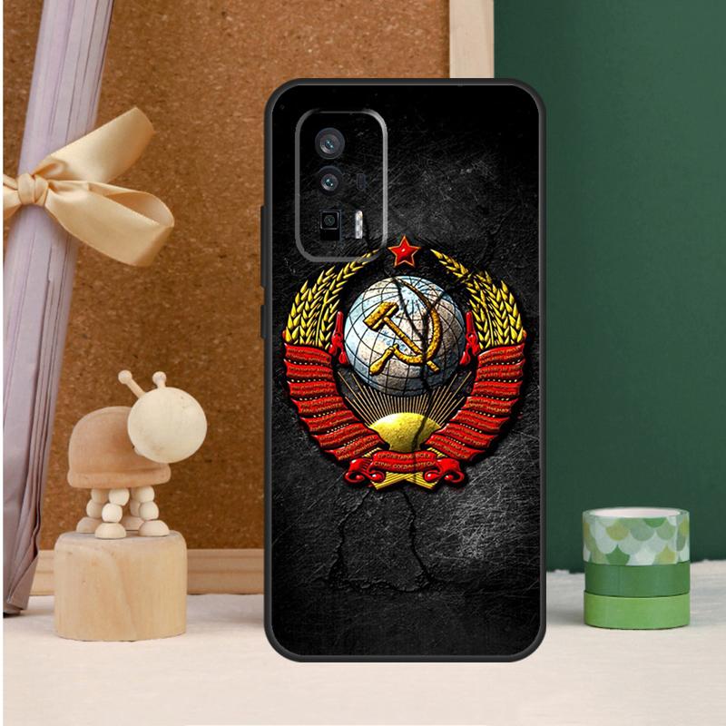 Vintage USSR CCCP Case For Xiaomi 17 Pro Max 13T 14T 15T 14 15 Ultra POCO F8 Ultra F7 F5 F6 X5 X6 X7 Pro Cover