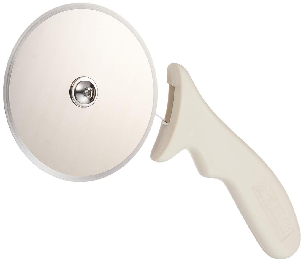 Suncraft Pegasus Пластиковый нож для пиццы P111 с лезвием из нержавеющей стали и полипропиленовой ручкой, Япония, WPZ06