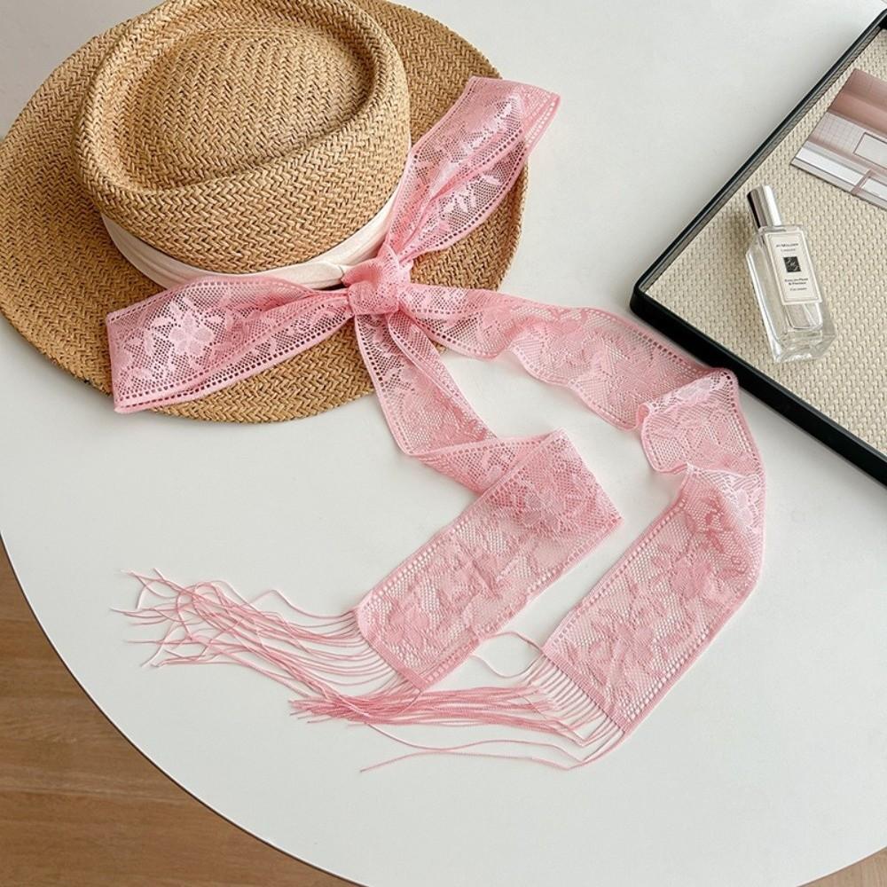 Floral Multifunctional Headscarf Elegant Bag Strap New Lace Printed Scarf  Formal Events