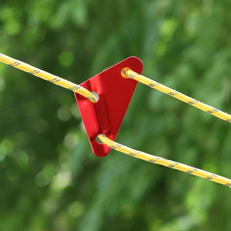 10Pcs Tent Rope Tensioner Guy Rope Tensioners Tent Guy Line Tent Tightening Hook Guy Rope Tent Fixed Tent Rope Buckle