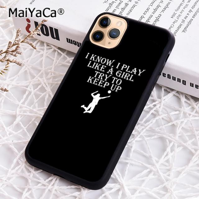 MaiYaCa Play Volleyball Ball Phone Case For iPhone 17 Air 16 16e 15 14 plus 11 12 13 pro max Shell Cover coque