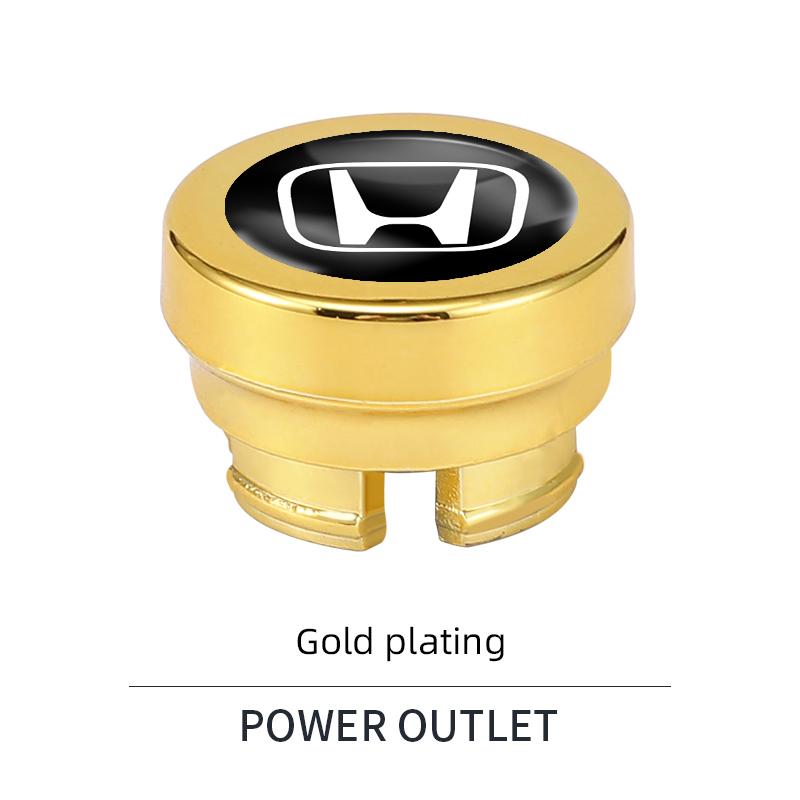 Car Cigarette Lighter Cover Power Outlet Dust Cap Accessories For Honda Civic Fit Jazz Accord Pilot CRV Odyssey Passport City akn256