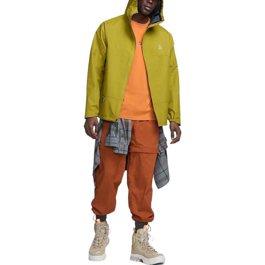 Nike Jackets Men's Yellow Hooded Moderate Other DV9415-390