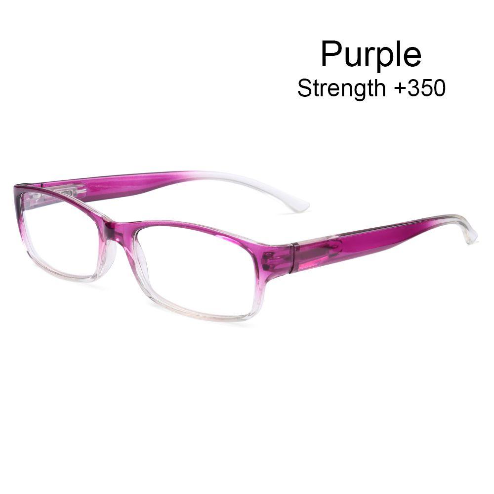 Fashion Vintage Eye Protection Elegant Eyeglasses Ultra Light Frame Anti-Blue Light Reading Glasses