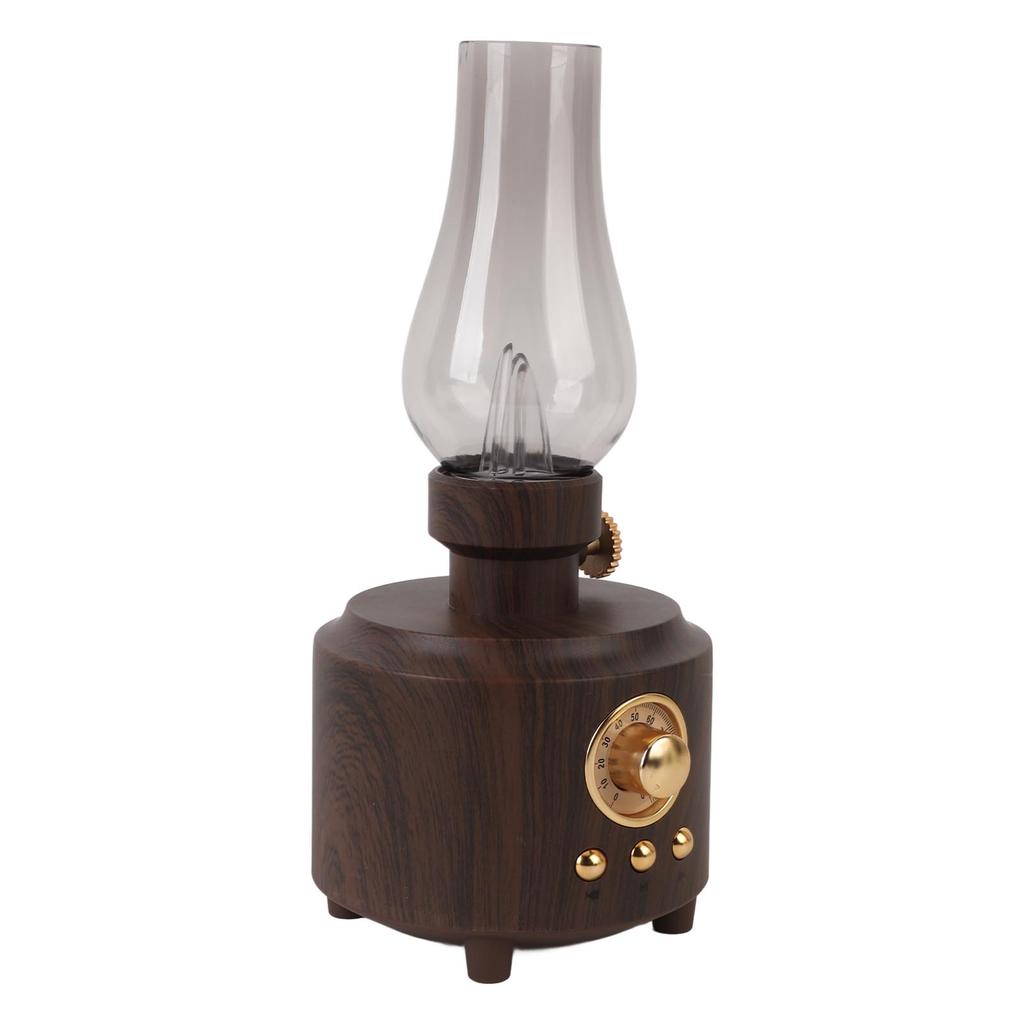 Speaker Vintage Table Lamp Support USB Memory Card Input Wireless Speaker for Bedroom Bar