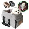 Pet Products Portable Console Booster Dog Car Seat & Carrier for Small Dogs & Cats,Car Seat for Center Car Armrest Safety Tether