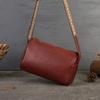 Crossbody Bag Women's High-grade Sense Niche All Match Genuine Leather Women's Bag Literary Style Shoulder Bag Fashion Casual Pillow Bag