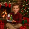 Christmas Tree Lamp Home Resin Craftsmanship Decoration Solar Powered Christmas Tree Lamp