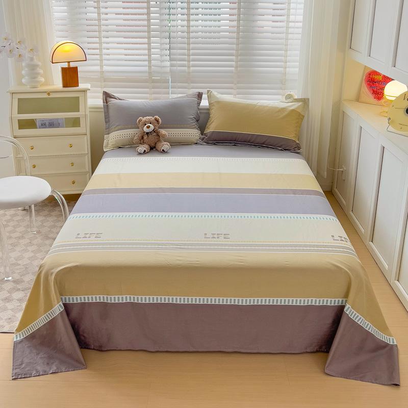 Комплект простыней из 4 предметов «Галактика», хлопковая простыня с изображением созвездия, простыня на резинке с изображением небесного космоса, звездного неба и астрологии, темно-синяя, двойная