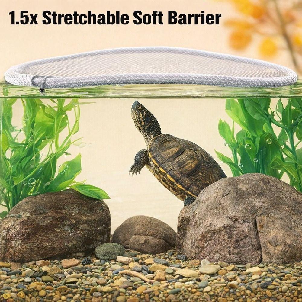 Anti Bite Fish Tank Anti Jumping Net Nylon Aquarium Mesh Cover Fish Tank Supplies