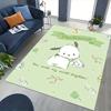 Pochacco Anime Cartoon Design Chair Mat Non-Slip Carpet for Office Home Decoration Living Room Bedroom Game Room Dormitory Gift All Seasons Universal.