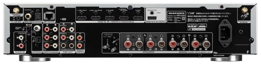 Marantz Marantz NR1200 стереоусилитель с сетевым ресивером и селектором HDMI Hi-Fi NR1200/FN