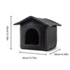 Outdoor Cat House Outdoor Cat House Weatherproof Indoor Dog House Thickened Weatherproof Tent Winter Warm Stray Cats Shelter