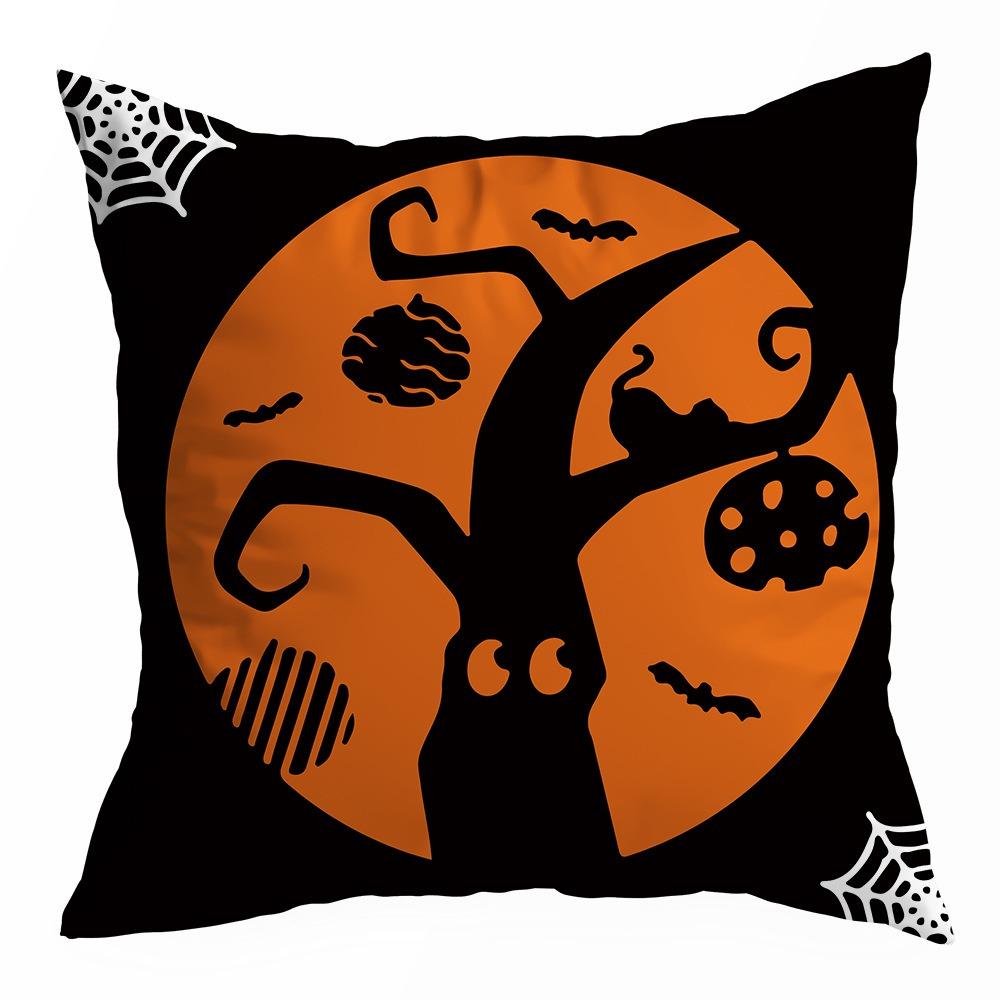 Halloween Holiday Party Decoration Pillow Cover Suitable for Home Living Room Sofa Room Decoration Friend Gift