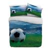 Football Sports Stadium Soccer Duvet Cover With Pillow Case Custom 3pcs Bedding Set Quilt Cover Double Bed Home Textile