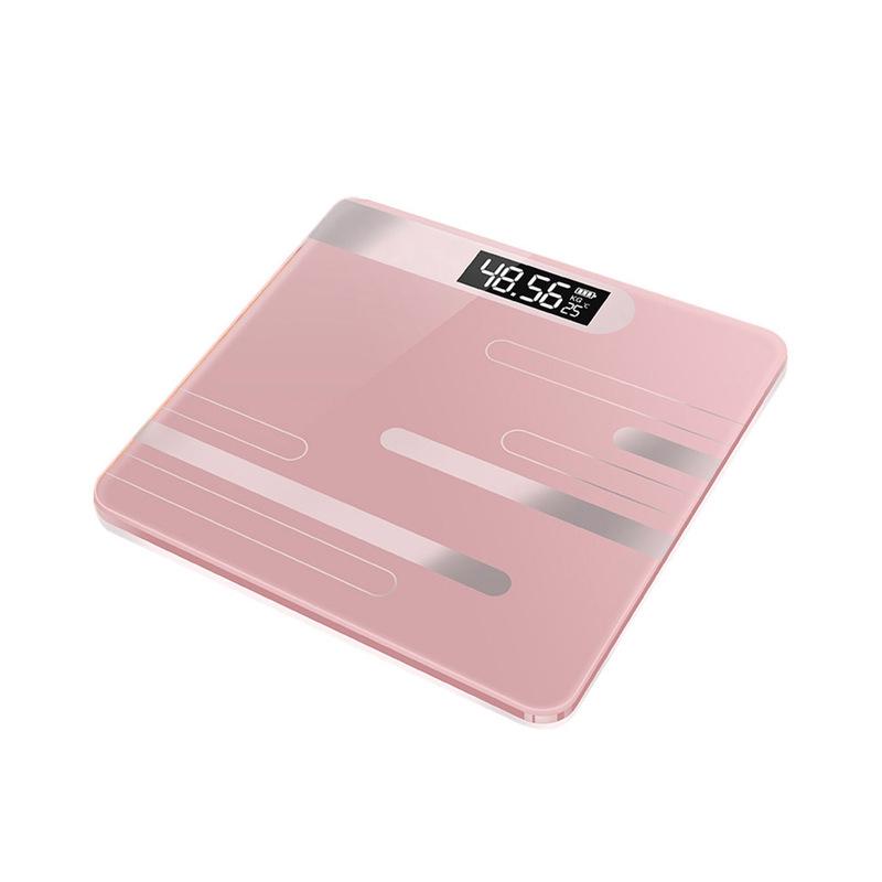 Весы для ванной комнаты, напольные весы, цифровые весы, стеклянные электронные умные весы, ЖК-дисплей, весы для взвешивания тела