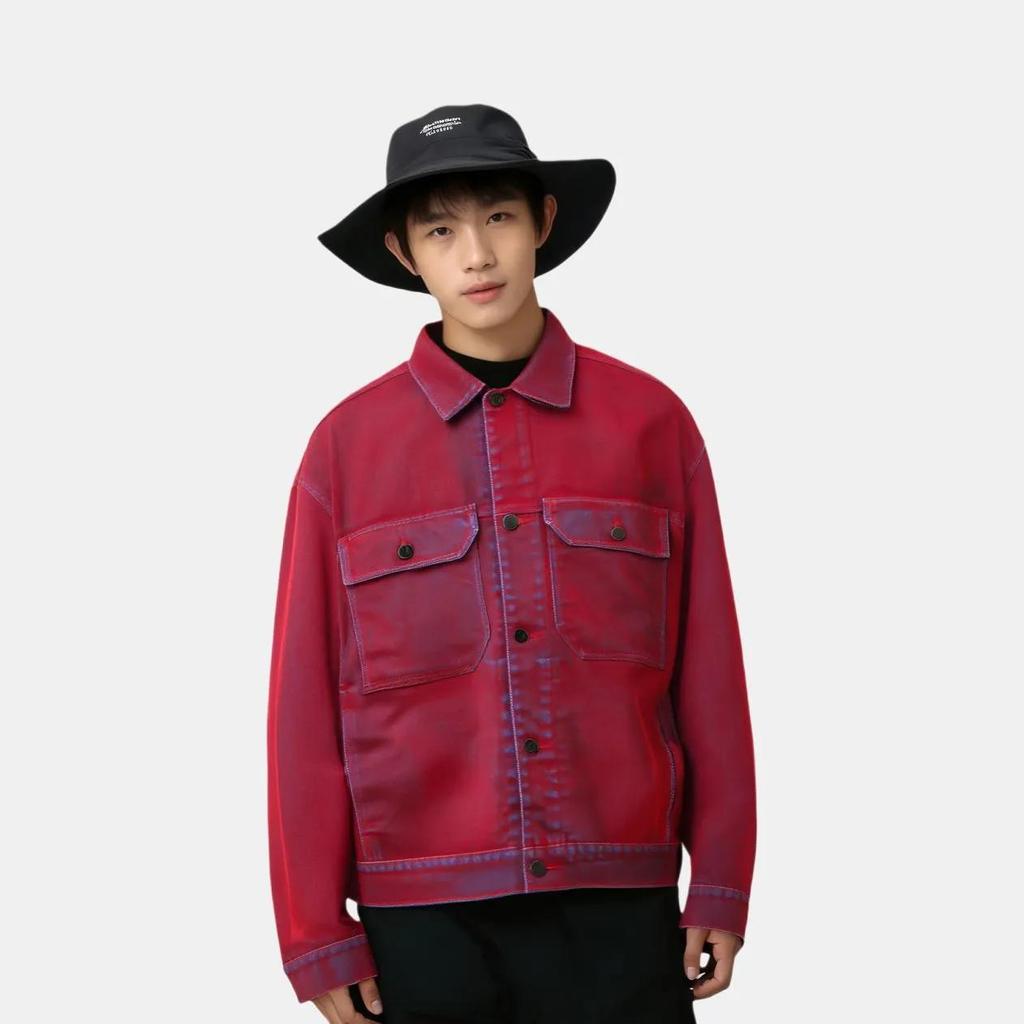 Supreme Flocked Denim Trucker Jacket (Unisex) Denim Jackets SUP SS23 089