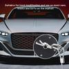 2 PCS Stainless Steel Car Hood P Kit, Quick Release Hood Cover Pin Lock Appearance Kit With Racing Lanyard, Universal Engine Bumper Bonnet Pin For