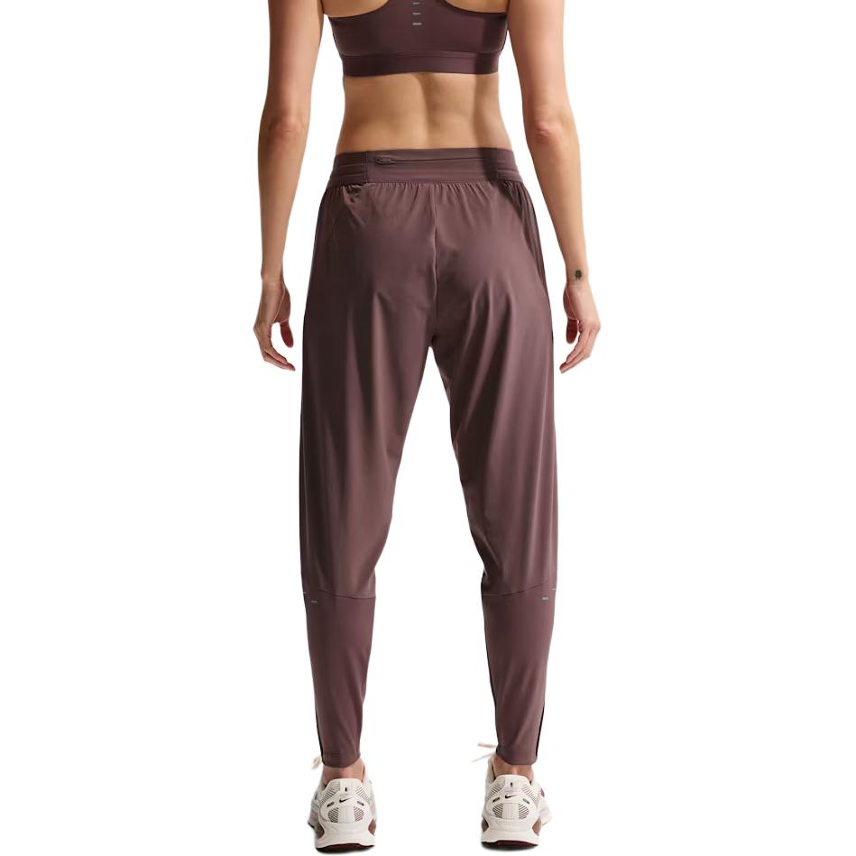 Nike Женские легкие дышащие быстросохнущие беговые брюки Dri-Fit Swift со средней посадкой bottoms HV6089-502