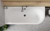 VEO light gold wall-mounted Besco shower faucet