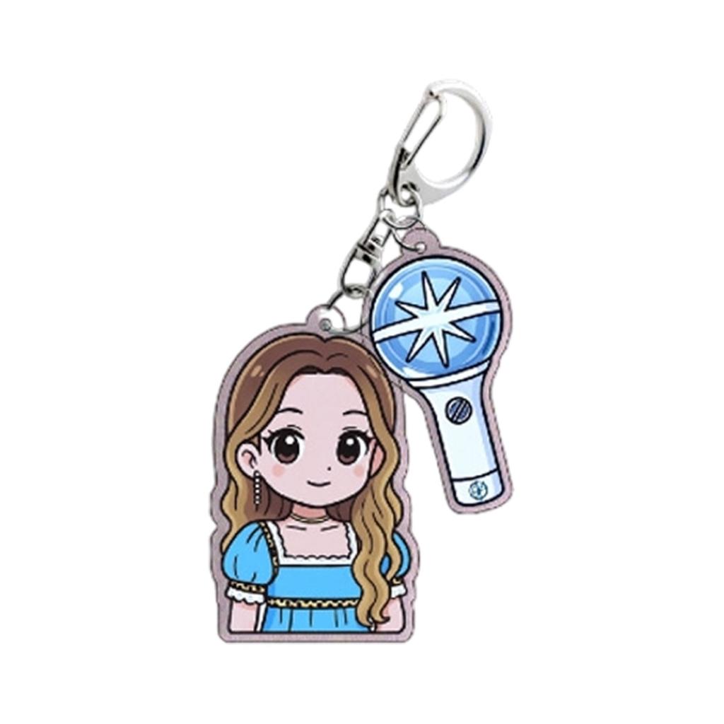 Акриловый брелок для девочек, новая подвеска для сумки, аксессуары, ювелирные изделия
