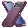 Hard 3IN1 Dustproof Defender Case for IPhone Air 17 Pro Max 16 E 15 14 Plus 13 12 11 PC+TPU OttBox Military Grade Anit-Drop Non-slip Protect Cover