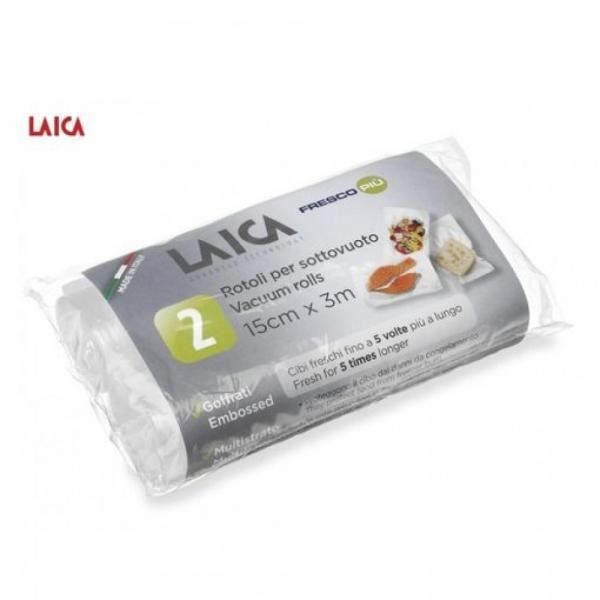 Laica 2 rouleaux de conservation sous vide 15X300CM VT3514 est un produit original et nouveau qui appartient à la catégorie Cuisine.