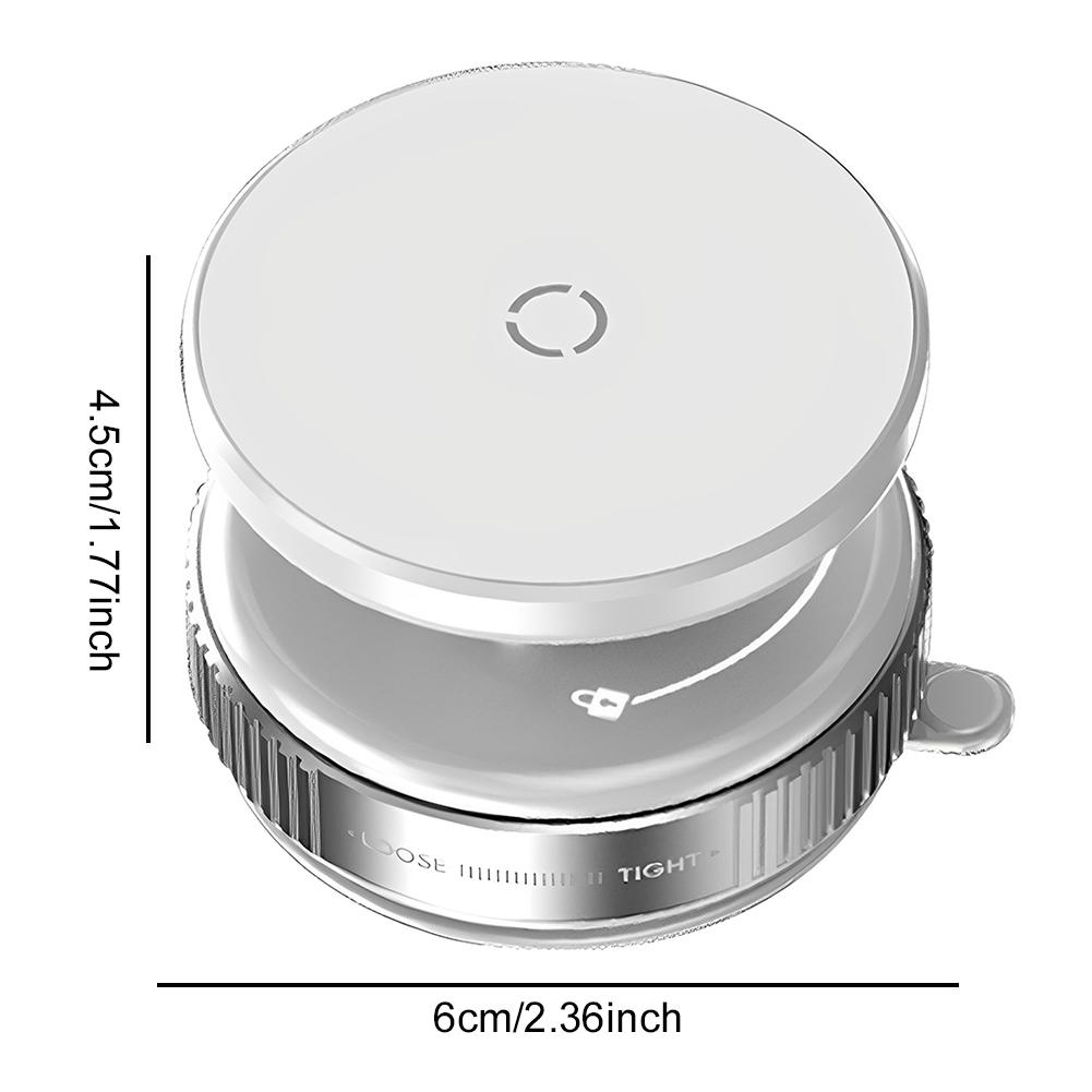 Для Magsafe Магнитный Вакуумный Адсорбционный Присоска Кронштейн Вращение на 360° Магнитный Автомобильный Стабильный Держатель для Смартфона iPhone 12-16