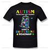Autism Aesthetic Unisex's Clothing Traveling Life S Journey Using A Different Roadmap Lady Tshirt Harajuku Short Sleeve Fashion Tee