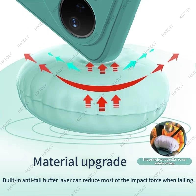 Жидкий силикон для чехла Huawei Pura 80 Ultra для Huawei Pura 80 Pro Чехол ТПУ Ударопрочный Защитный чехол для Huawei Pura 80 Pro