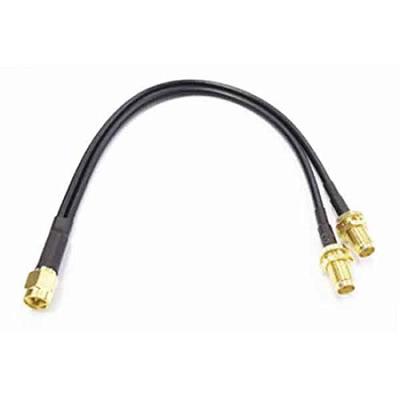 SMA Разветвительный кабель (Папа к Маме x 2) / RG174 / 20см (SMA-Y)