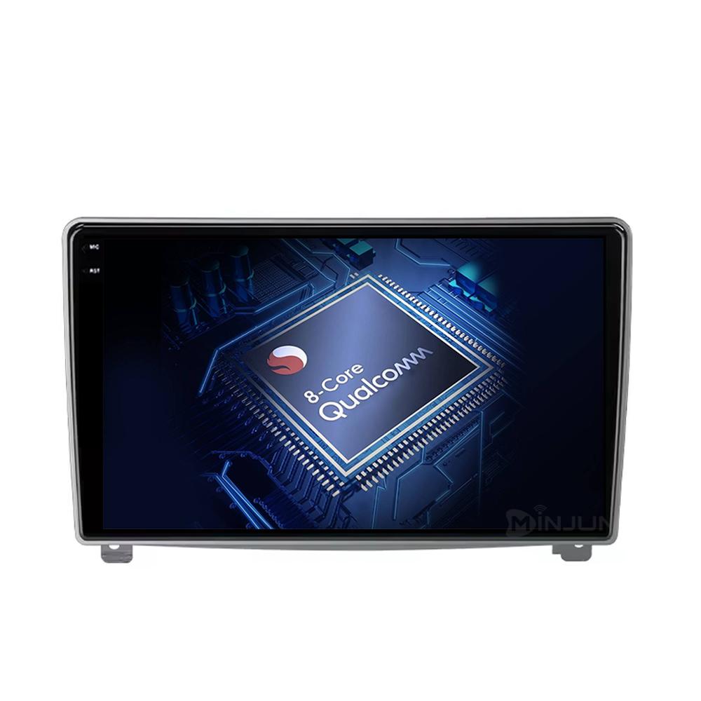 Android 14 автомобильный радиоплеер для Peugeot 407 cc 407 sw 2004 - 2011 Qualcomm автомобильный мультимедийный стерео радио GPS Carplay сенсорный экран