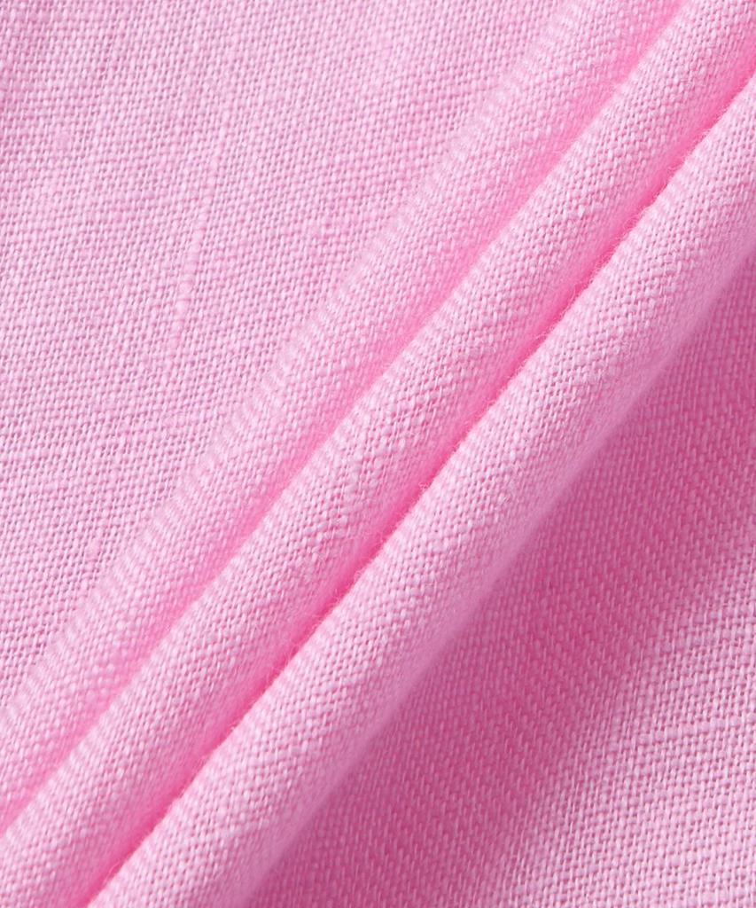 POLO RALPH LAUREN Custom Fit Linen Shirt - Pink