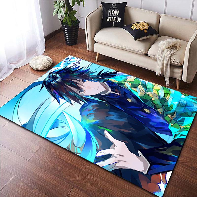 Demon Slayer ковер на заказ, ковер для гостиной, походный коврик, кухонный коврик, коврик для йоги, коврик для ванной, напольный коврик, украшение для комнаты, кухонный коврик