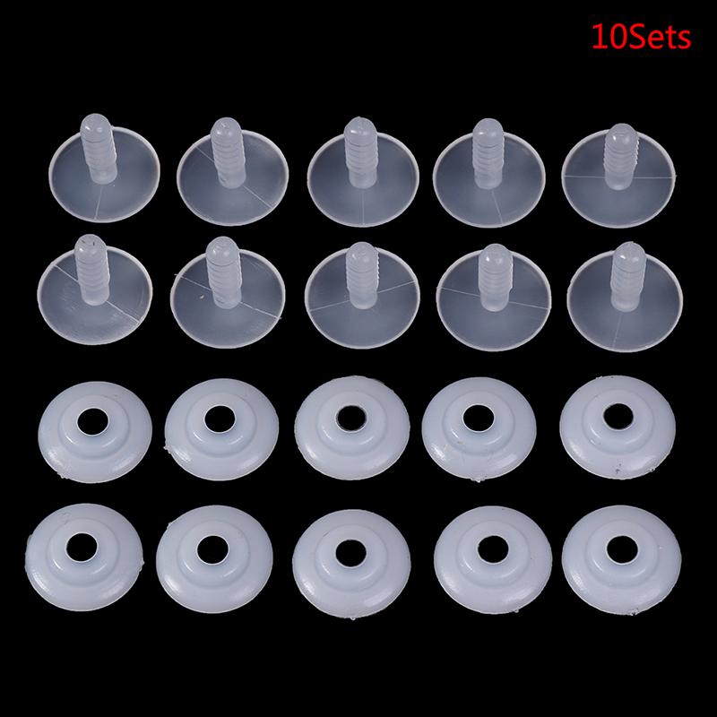 20 шт.(10sets) Пластиковые кукольные шарниры, аксессуары для кукол, игрушки, изготовление поделок своими руками